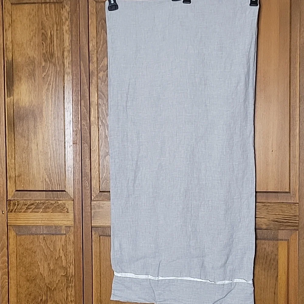Pottery Barn Belgian Flax Linen Flange Pillowcases Set Of 2